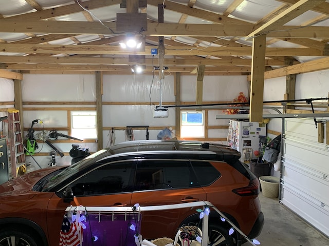 1306 Johnson Rd, Harrodsburg, KY 40330 - garage with a garage door opener