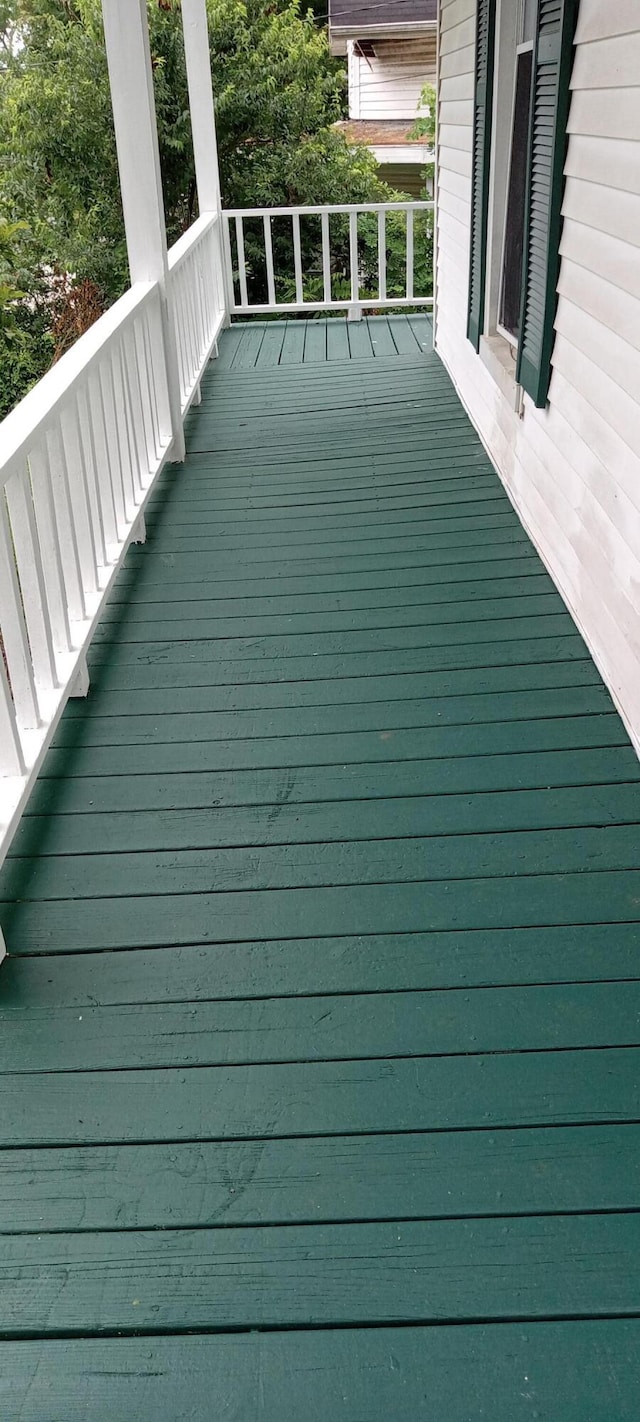 107 E N St, Carlisle, KY 40311 - view of wooden deck