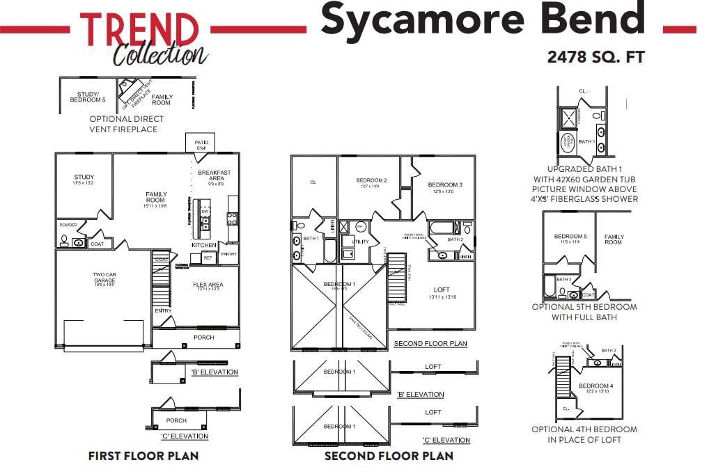 123 Oxford Landing Dr, Georgetown, KY 40324 - floor plan / room layout
