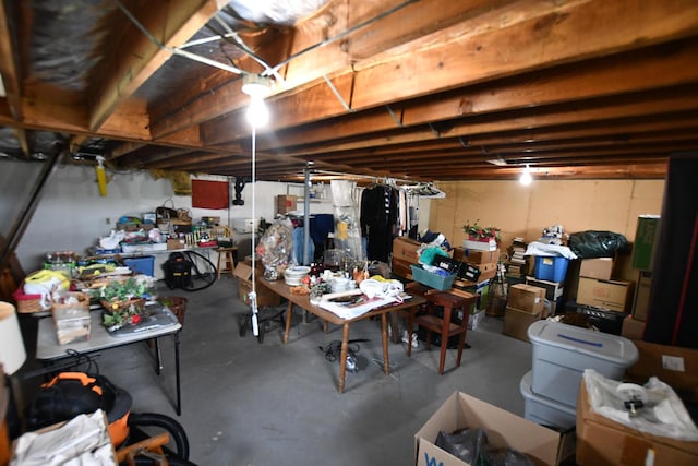 755 Mckee Rd, Irvine, KY 40336 - view of unfinished basement