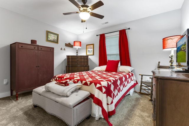 281 Meridian Way, Richmond, KY 40475 - bedroom featuring carpet floors and a ceiling fan