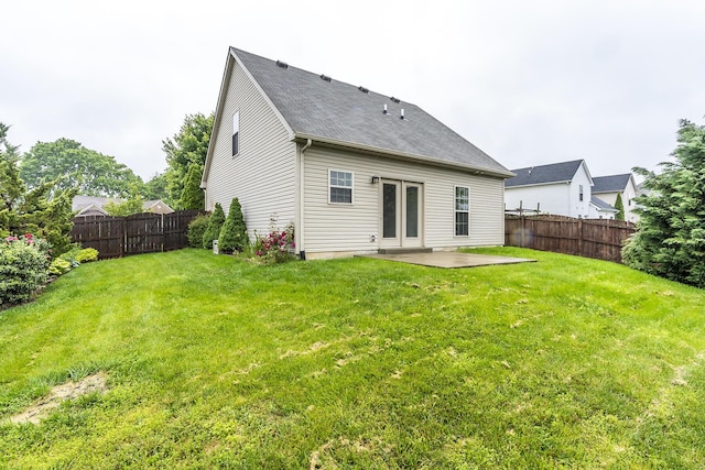 101 Brookford Way, Georgetown, KY 40324 - rear view of house with a patio and a shingled roof