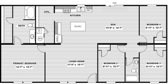 2832 Two Mile Rd, Winchester, KY 40391 - home floor plan