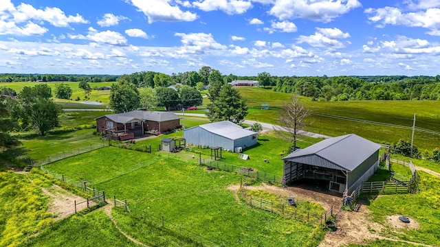 498 Winding Blade Rd, East Bernstadt, KY 40729 - overview of rural landscape featuring agricultural land