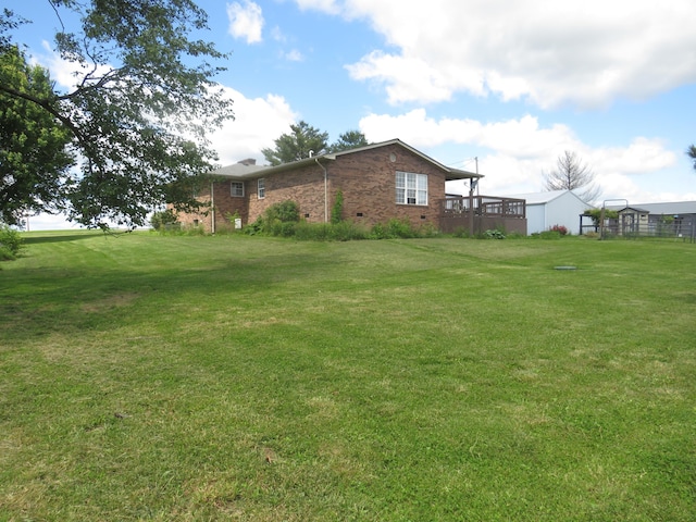 498 Winding Blade Rd, East Bernstadt, KY 40729 - view of grassy yard