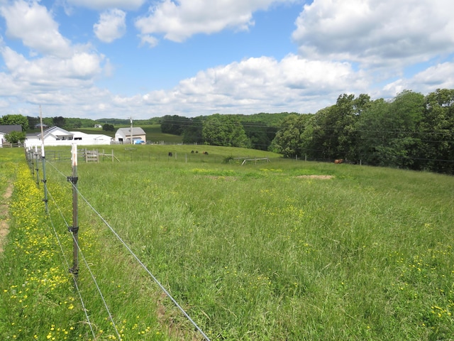 498 Winding Blade Rd, East Bernstadt, KY 40729 - view of yard with a view of countryside