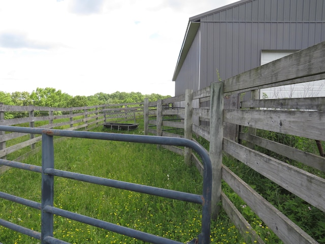 498 Winding Blade Rd, East Bernstadt, KY 40729 - view of yard featuring an exterior structure and an outdoor structure