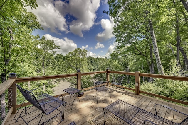 115 Old Bridge Rd, Danville, KY 40422 - view of wooden deck