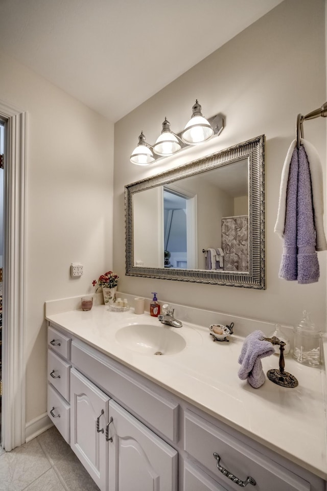 115 Old Bridge Rd, Danville, KY 40422 - full bathroom featuring vanity and tile patterned flooring