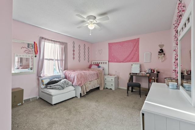126 Frankie Dr, Richmond, KY 40475 - bedroom with carpet and ceiling fan