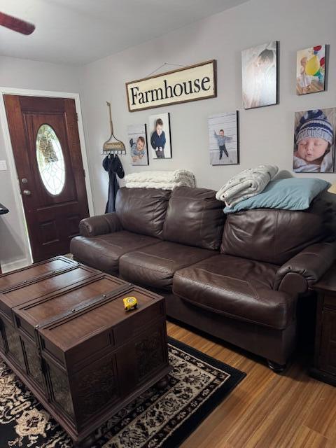 77 Bethy Rd, London, KY 40744 - living room featuring wood finished floors