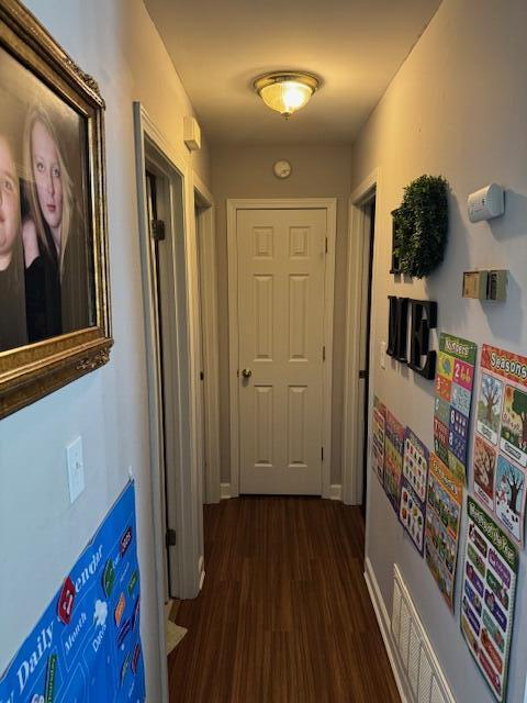 77 Bethy Rd, London, KY 40744 - corridor with dark wood-style floors