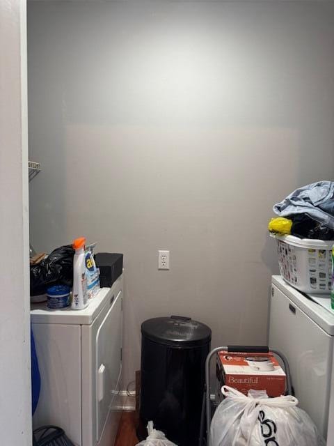 77 Bethy Rd, London, KY 40744 - washroom with independent washer and dryer
