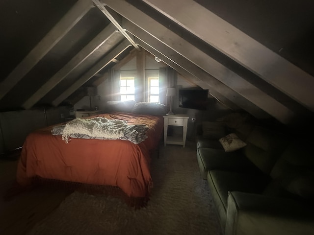 853 Rock Springs Rd, Celina, TN 38551 - bedroom featuring vaulted ceiling