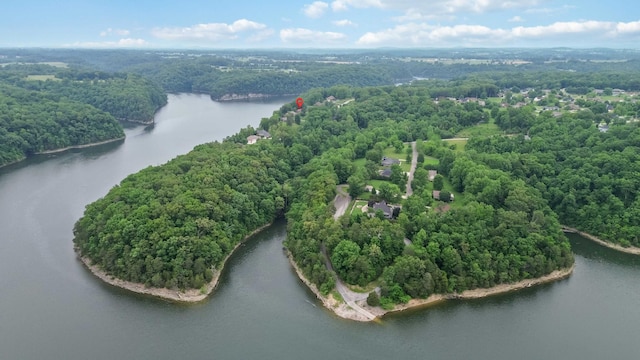512 Water Cliff Dr, Somerset, KY 42503 - bird's eye view of a nearby body of water and a forest