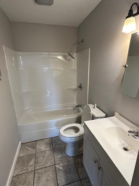 10650 Georgetown Rd, Owenton, KY 40359 - bathroom with vanity and tub / shower combination