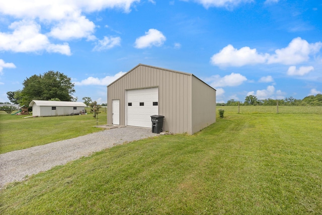 117 Autumn Dr, Russell Springs, KY 42642 - detached garage with driveway