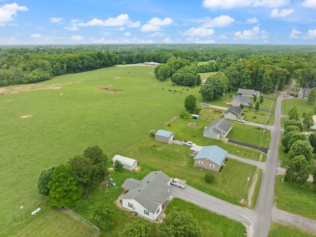 117 Autumn Dr, Russell Springs, KY 42642 - aerial view of property and surrounding area featuring a forest