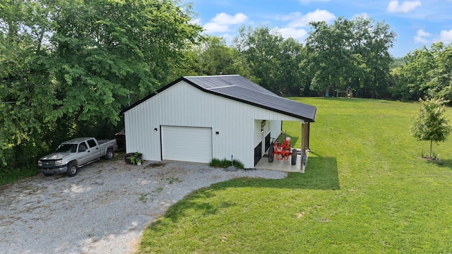 42 Cambron Ln, Raywick, KY 40060 - garage featuring a detached garage and driveway