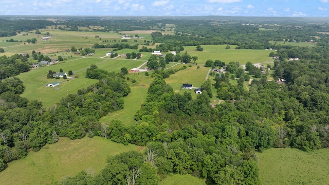 42 Cambron Ln, Raywick, KY 40060 - aerial overview of property's location with rural landscape and a heavily wooded area