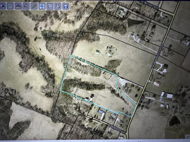 42 Cambron Ln, Raywick, KY 40060 - map of property location featuring property parcel outlined