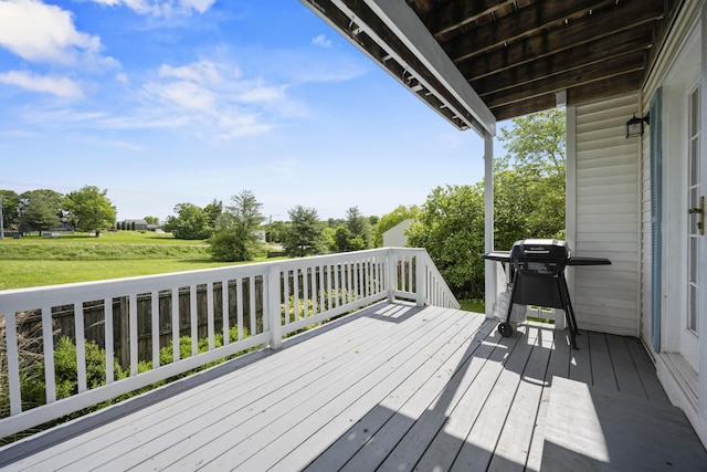 113 Medinah Ct, Frankfort, KY 40601 - wooden deck with a grill