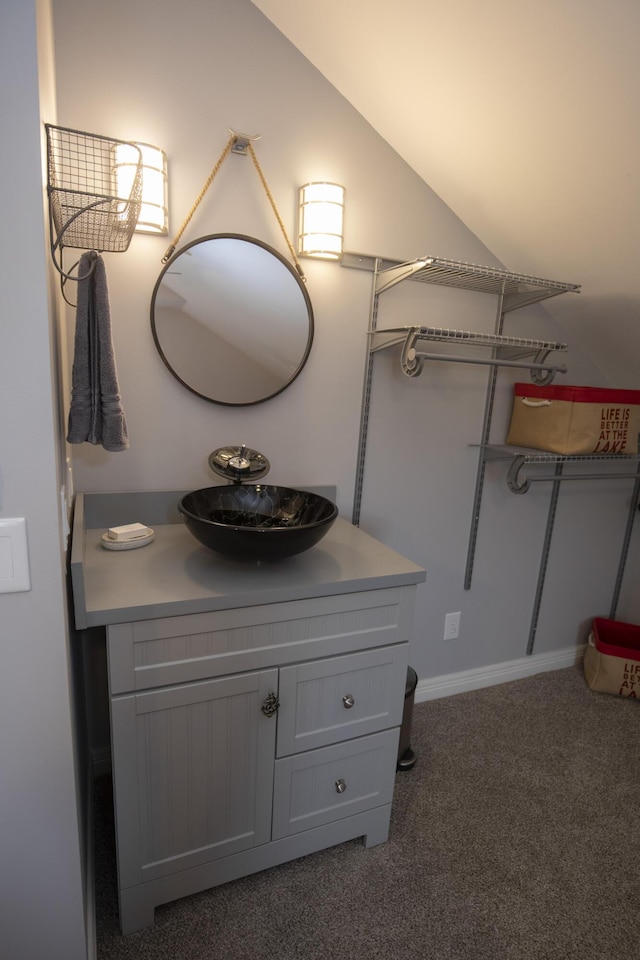 360 Persimmon Way, Harrodsburg, KY 40330 - bathroom with vanity and baseboards