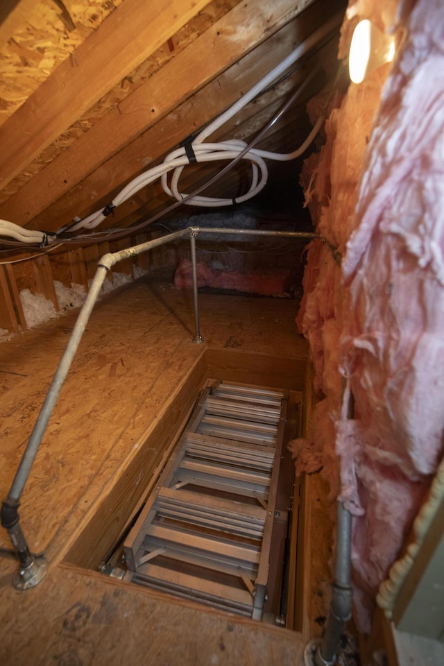 360 Persimmon Way, Harrodsburg, KY 40330 - view of unfinished attic