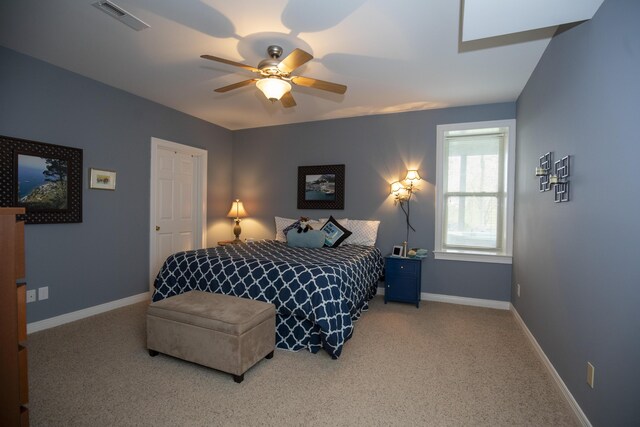360 Persimmon Way, Harrodsburg, KY 40330 - bedroom featuring carpet floors, baseboards, and ceiling fan