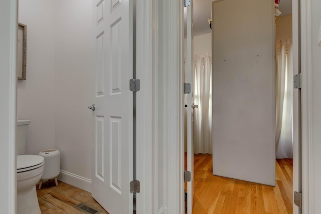 1304 Wakehurst Ct, Lexington, KY 40509 - bathroom featuring toilet and wood finished floors