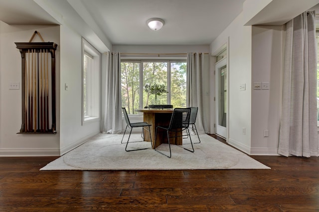 1304 Wakehurst Ct, Lexington, KY 40509 - dining area with baseboards and wood finished floors
