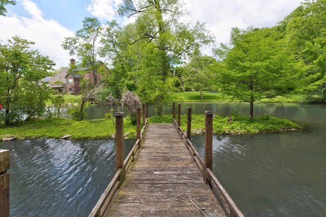 1304 Wakehurst Ct, Lexington, KY 40509 - dock with a water view
