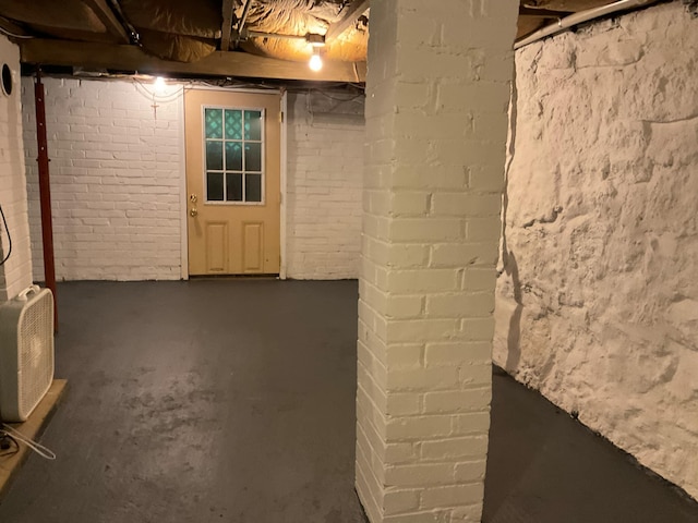 33 Banta Rd, Olive Hill, KY 41164 - view of unfinished basement