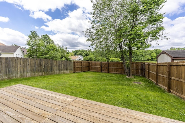 164 Strawberry Fields Rd, Lexington, KY 40516 - view of yard with a deck