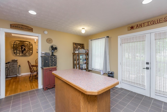 53 Douglas Ave, Stanford, KY 40484 - home office with plenty of natural light, dark tile patterned floors, and recessed lighting