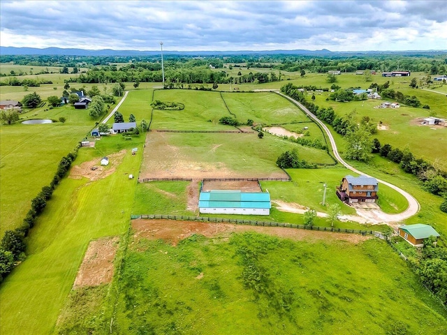 116 Hickory Lick Rd, Richmond, KY 40475 - overview of rural landscape with a pastoral area and a mountain backdrop