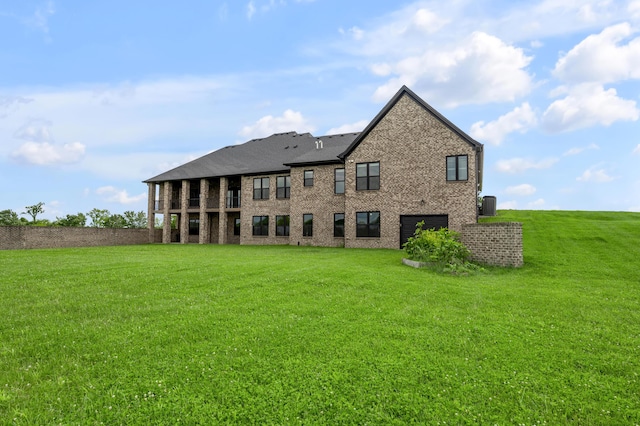1408 Champion Way, Richmond, KY 40475 - back of property featuring a yard and brick siding