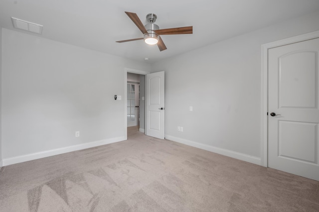 2131 Patchen Lake Ln, Lexington, KY 40505 - unfurnished bedroom with carpet, baseboards, and a ceiling fan