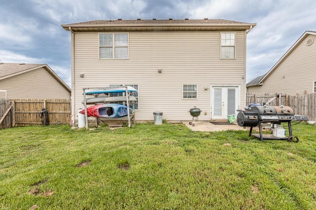 186 Santa Barbara Blvd, Georgetown, KY 40324 - rear view of house with a patio area