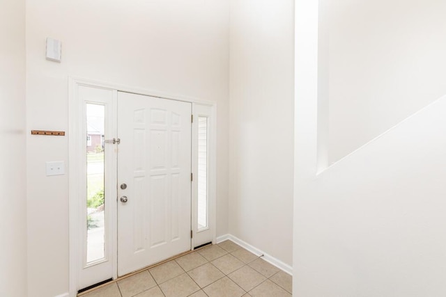 186 Santa Barbara Blvd, Georgetown, KY 40324 - foyer featuring light tile patterned floors and baseboards