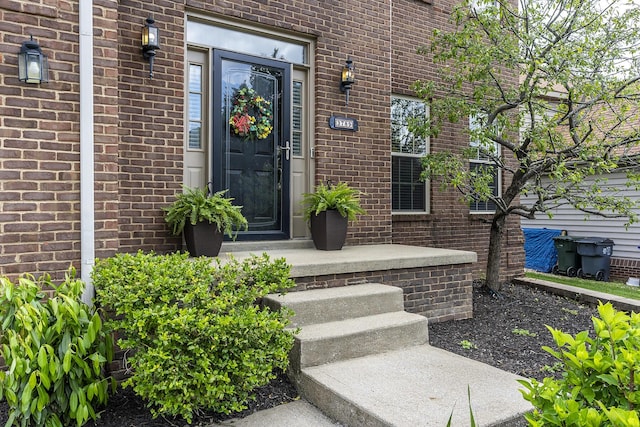 3789 Ridge View Way, Lexington, KY 40509 - property entrance with brick siding