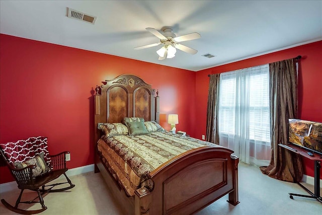 428 Shady Brook Dr, Richmond, KY 40475 - bedroom with carpet, ceiling fan, and baseboards