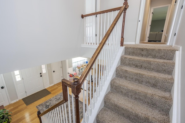 3657 Gladman Way, Lexington, KY 40503 - stairs featuring wood finished floors