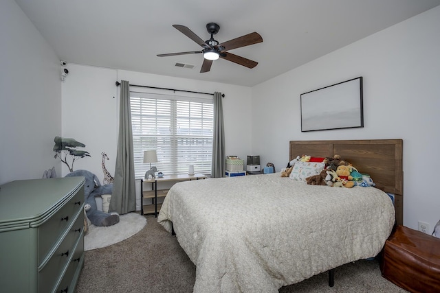 3657 Gladman Way, Lexington, KY 40503 - bedroom with carpet and ceiling fan
