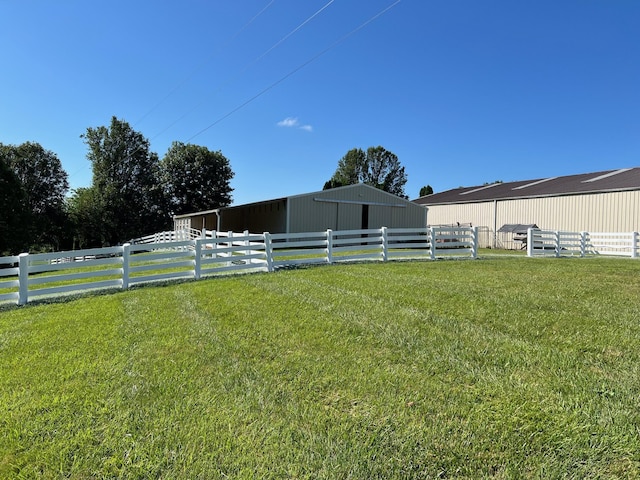 1740 Gose Pike, Danville, KY 40422 - view of yard featuring a pole building, an outbuilding, and an exterior structure