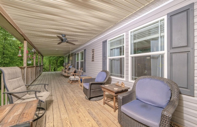 233 Bearskin Holw, Morehead, KY 40351 - porch featuring ceiling fan