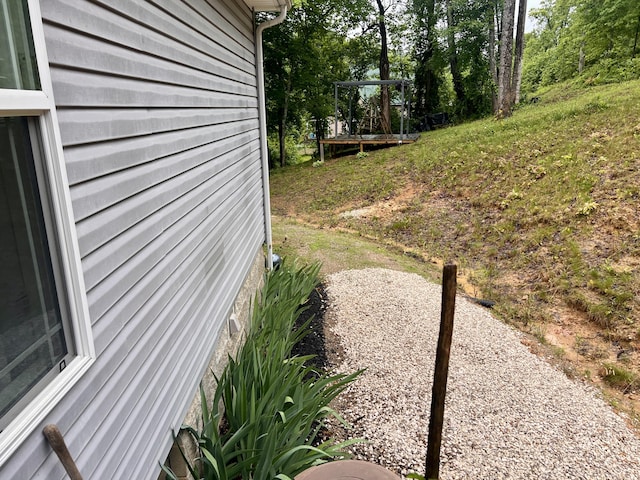 233 Bearskin Holw, Morehead, KY 40351 - view of yard featuring view of wooded area