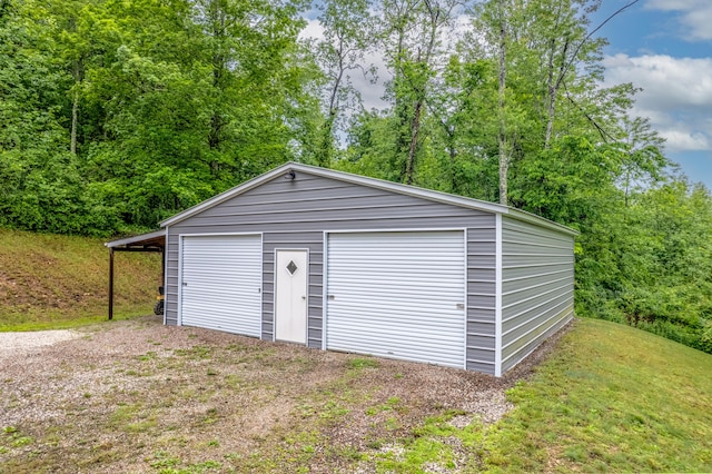 233 Bearskin Holw, Morehead, KY 40351 - view of detached garage