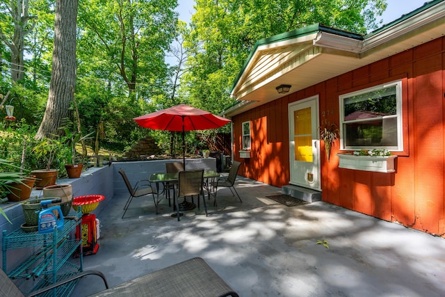 274 Oster Dr, Harrodsburg, KY 40330 - view of patio / terrace featuring outdoor dining area