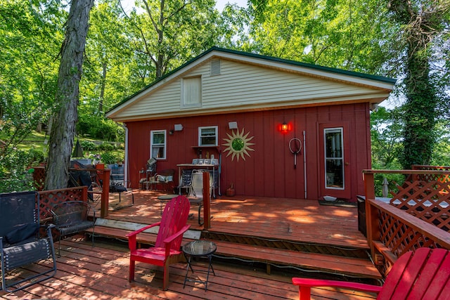 274 Oster Dr, Harrodsburg, KY 40330 - view of wooden terrace
